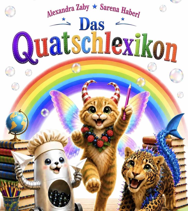 Quatschlexikon das Buchcover des Quatschlexikons